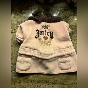 Juicy Couture Doggy Couture velour vintage dog dress M